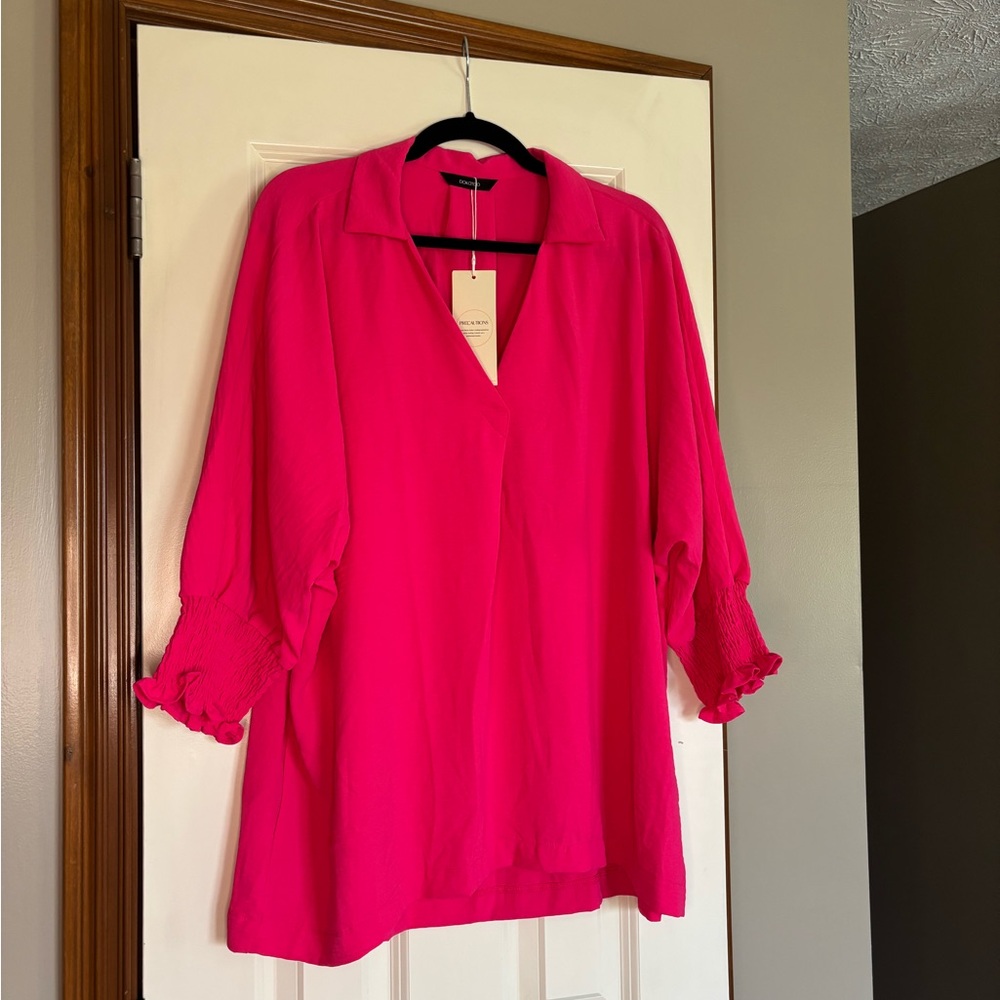 🌟NWT🌟Vibrant Fuchsia Blouse